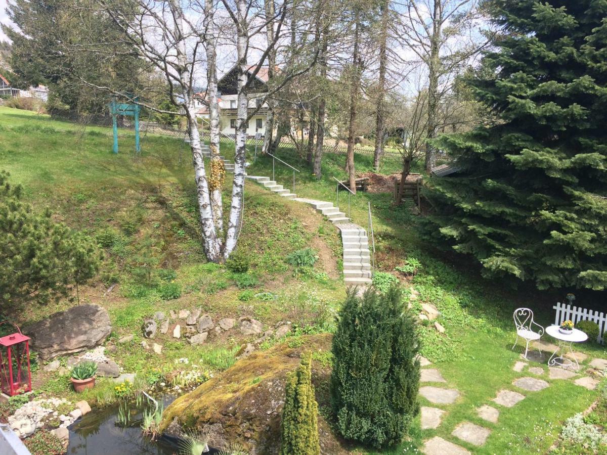 מלון באייריש אייסנשטיין Haus Am Wald מראה חיצוני תמונה